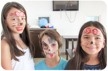 Atelier de Face Painting in Tabara de copii DIstractX